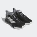 Basketballschuh ADIDAS PERFORMANCE "CROSS 'EM UP SELECT" Gr. 35, schwarz-weiß (core black, ftwwht, grethr) Schuhe Basketballschuhe