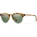 Smith Questa Sunglasses Amber Tortoise Frame Polarized Gray Green Lens QEPPGNATT