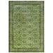 Green 112 x 76 x 0.4 in Indoor Area Rug - Lofy Vintage Oriental Wool & Handmade Area Rug 188 X 279 Cotton/Wool | 112 H x 76 W x 0.4 D in | Wayfair