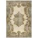 Green 106 x 62 x 0.4 in Indoor Area Rug - Lofy Vintage Oriental Wool & Handmade Area Rug 154 X 263 Cotton/Wool | 106 H x 62 W x 0.4 D in | Wayfair