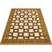 Brown 71 x 50 x 0.4 in Indoor Area Rug - Lofy Kilim Geometric Wool & Handmade Area Rug Cotton/Wool | 71 H x 50 W x 0.4 D in | Wayfair