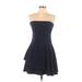 Black Halo Cocktail Dress - Fit & Flare: Blue Dresses - Women's Size 10