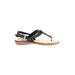 Patrizia by Spring Step Sandals: Black Print Shoes - Women's Size 39 - Open Toe