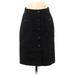 Banana Republic Casual Skirt: Black Solid Bottoms - Women's Size 2