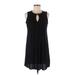 Old Navy Casual Dress - Shift: Black Solid Dresses - Women's Size Medium