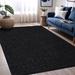 Black 120 x 94 x 0.3 in Area Rug - Latitude Run® Kinsella Easy Jute Natural Indoor/Outdoor Area Rug | 120 H x 94 W x 0.3 D in | Wayfair