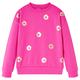 vidaXL Kids' Sweatshirt Dark Pink 128
