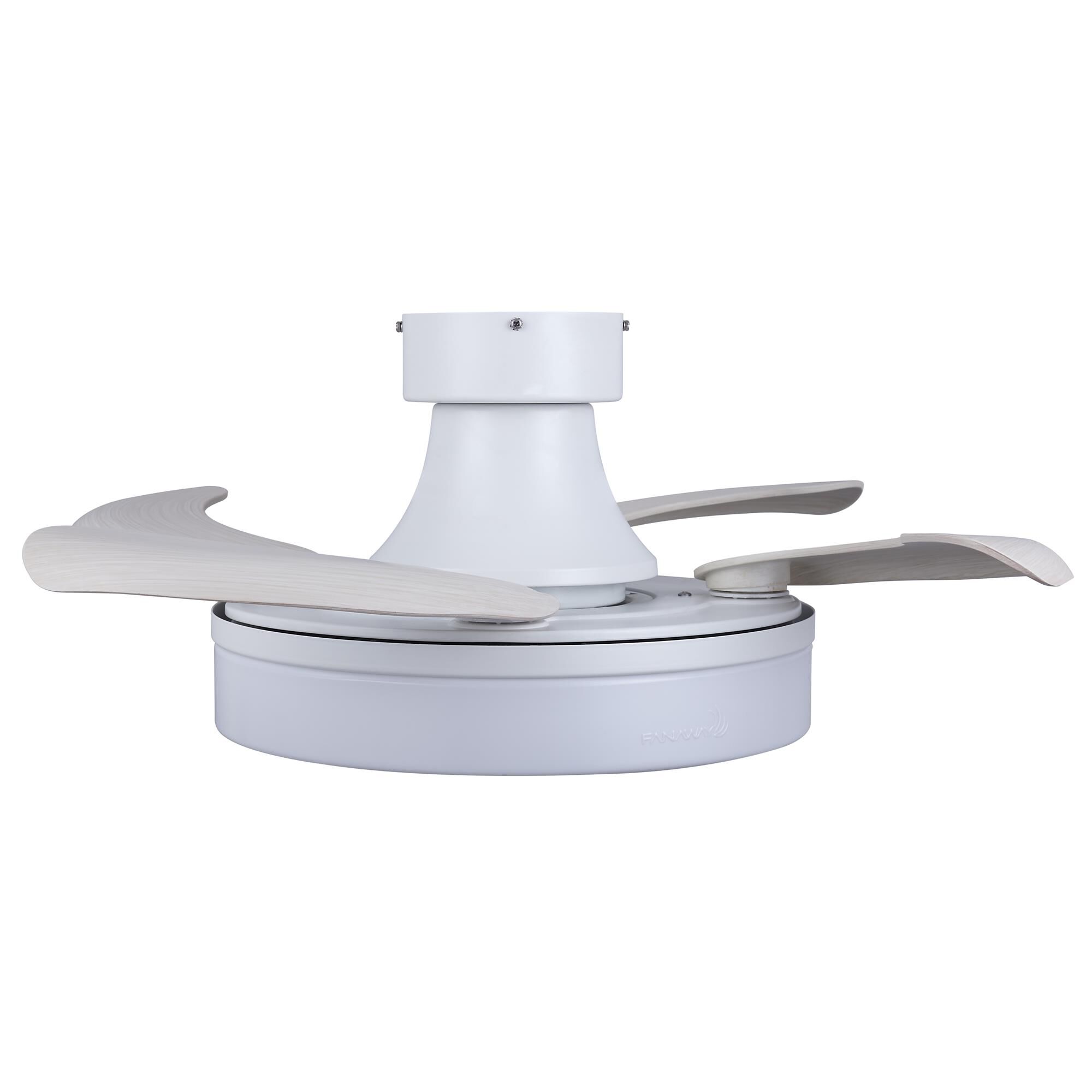 Beacon Lighting Orbit 36 Inch Flush Mount Fan with Light Kit - 21066401