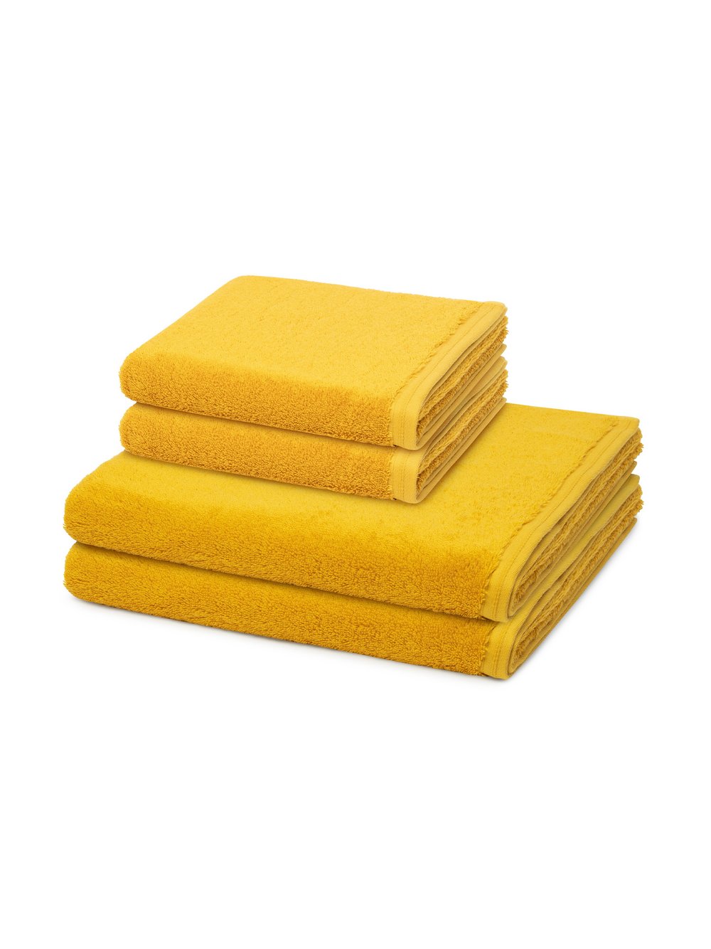 Vossen Handtuchset 2-teilig Damen gelb, ONE SIZE Image