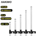 HAKIWO Linear Actuator 12V 6000N 50mm100mm 200mm 300mm 400mm 500mm Stroke Linear Drive Electric