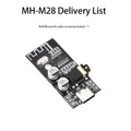 MH-MX28 wireless Bluetooth audio module Type-C interface mp3 Lossless decoder Audio Receiver Board