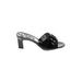 Anne Klein Mule/Clog: Black Shoes - Women's Size 7