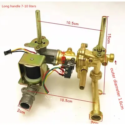 quality 7-10L Gas Water Heater Parts gas and water assembly valve