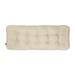 Patio Bench Cushion Soft Beige Stripe 54â€�W