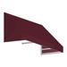 5.38 ft. New Yorker Window & Entry Awning Burgundy - 18 x 36 in.