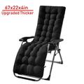 67 Inch Patio Chaise Lounger Cushion iMounTEK IndoorOutdoor Rocking Chair Sofa Cushion with Ties and Top Cover Non-Slip Sun Lounger Rocking Chair Swing Bench Cushion