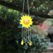 Hxoliqit Beautiful Sunflower Window Siding Decorative With Chains For Home Decor Home Decor Wind Chime Ornament Home Decoration Windchimes Outdoors Ornaments For Home