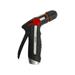 Rear-Trigger Comfort-Grip Water Nozzle with Adjustable Spray