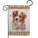 G160241-BO Red Australian Shepherd Happiness Animals Dog 13 x 18.5 in. Double-Sided Decorative Vertical Garden Flags for House Decoration Banner Yard Gift