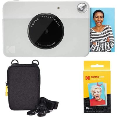 Kodak Printomatic 2x3" Instant Camera Basic Bundle with Zink Paper