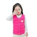 ZMHEGW Coats for Toddler Child Kids Baby Boys Girls Cute Cartoon Animals Letter Sleeveless Winter Solid Vest Outer Outwear Outfits Clothes Jackets for Children