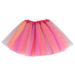 Wiueurtly Denim Skirt Toddler Girl Toddler Kids Girls Baby Multicolor Tutu Skirt Tulle Ballet Skirt Outfits