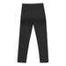 Virmaxy (3T-10Y)Toddler Baby Girls Straight Leg Trousers Elasticated Waist Solid Color Pants With Pocket Fall Winter Skinny Pants For Kids Black 6T