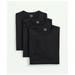 Brooks Brothers Men's Supima Cotton V-Neck Undershirt-3 Pack | Black | Size Medium