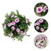 Wedding Room decor Artificial plants for home decor indoor clearance Artificial Plant Flower Wall Office Supplies Decoration Outdoor 2.2 M 22 Rose Vine Living Pipe Simulation Fake Hanging