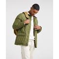 Quilted Worker Jacket Olive