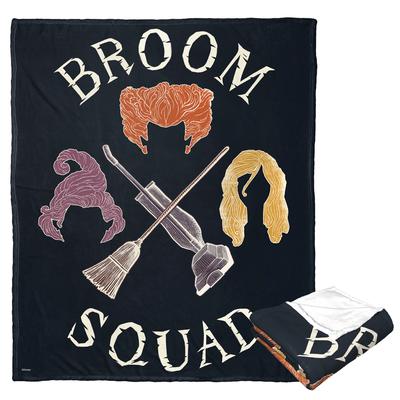 Hocus Pocus Broom Squad Silk Touch Throw Blanket by The Northwest in O
