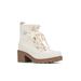 Women's Taya Bootie by Los Cabos in Off White (Size 38 M)