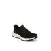 Wide Width Women's Jumpstart Lace Sneaker by Ryka in Black (Size 7 1/2 W)