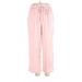 Emery Rose Casual Pants - High Rise: Pink Bottoms - Women's Size 1X