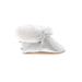 Surprize by Stride Rite Booties: Silver Shoes - Size 3-6 Month