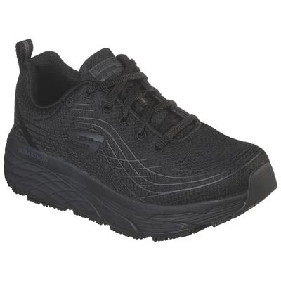 Berufsschuh SKECHERS "MAX CUSHIONING ELITE SR" Gr. 35, schwarz, 35, Textil, Schuhe, Schnürschuh für Gastronomie,Pflege f