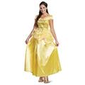 Disguise 67282F Belle, Official Disney Princess Beauty and The Beast Costume Dress Adult Sized, Yellow, X-Large