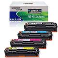 SINOPRINT CF210X Compatible Toner Cartridge Replacement for HP 131X CF210A 131A for HP LaserJet Pro 200 Color M251n M251nw M276nw,128A CF320A CM1415FNW CP1525N,125A CB540A CP1515n CP1215 (4-Pack)