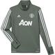 Adidas Manchester United Training Sweatshirt - Trace Green/White, Size 140