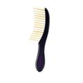 Wide Tooth Hair Combs Anti-Static Wood Comb for Styling Detangling Hair Brush for Women Head Acupuncture Point Massage Brush (Color : Wide comb A)