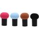 Sponge Cushion Puffs, Makeup Sponge Blender,Foundation Beauty Tool, 4pcs Makeup Face Puff Sponge Mushroom Shaped Dry and Wet Dual Foundation Beauty Sponge Foundation Blending Applicator Puff for Liqui