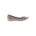 Audrey Brooke Flats: Gray Shoes - Women's Size 6