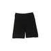 Lily & Lola Athletic Shorts: Black Solid Activewear - Women's Size Small