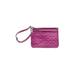 Coach Leather Wristlet: Purple Solid Bags