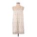 Calypso St. Barth Casual Dress - Popover: Ivory Dresses - Women's Size X-Small