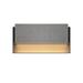 Bruck Lighting Anthracite Integrated LED Aluminum Step Light Aluminium/Metal in Gray | 4.43 H x 9.81 W x 1.31 D in | Wayfair