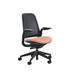 Steelcase Series 1 Air Plastic/Acrylic/Upholstered in Black/Brown | 36.5 H x 23.5 W x 21 D in | Wayfair SXD61W81Q0HJ64W2WK