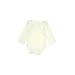 Baby Gap Short Sleeve Onesie: Ivory Solid Bottoms - Size 3-6 Month