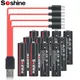 Soshine AA USB batterie au Lithium 1.5V 3500mWh Batteries rechargeables pour masseur souris métal