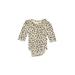Baby Starters Long Sleeve Onesie: Ivory Leopard Print Bottoms - Size 3 Month
